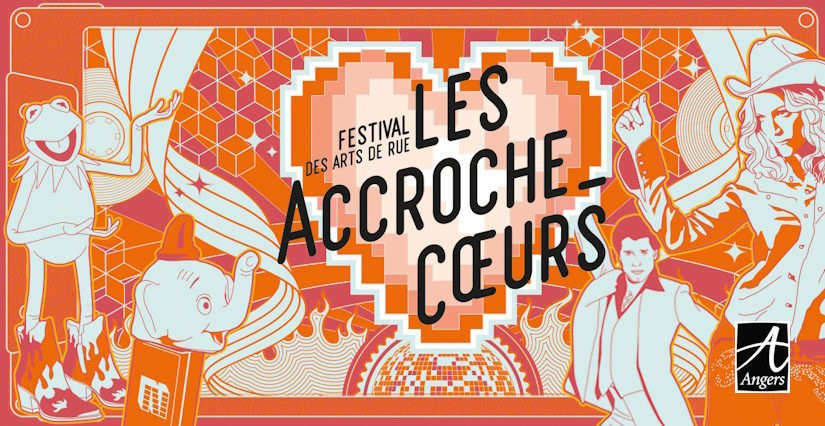 Les Accroche-cœurs, festival artistique à Angers
