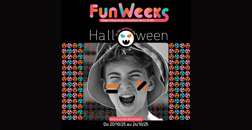 Stage d'anglais "Halloween Fun Weeks", chez Kids&Us à Angers
