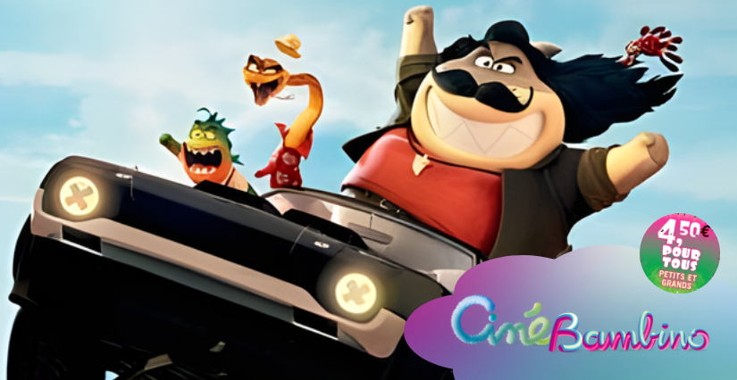 "Les Bad Guys 2", Ciné Bambino au Cinéville de la Roche-sur-Yon