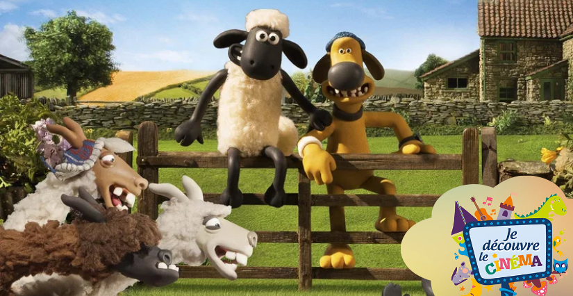 Je découvre le cinéma avec "Shaun le Mouton, La ferme en folie" au Cinéville des Ponts-de-Cé