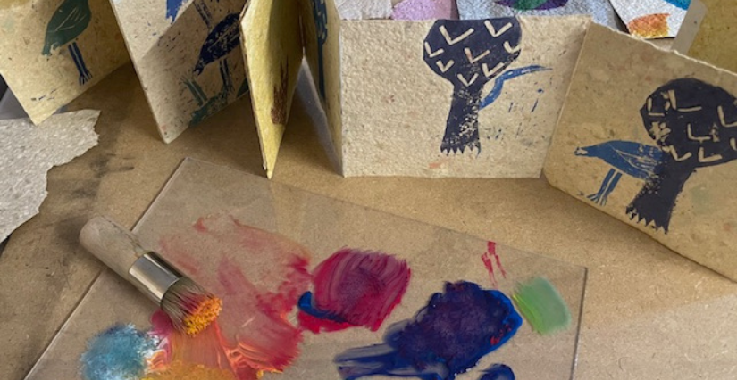 Stage artistique "Déambulations créatives", à L'Ourse bleue à Angers