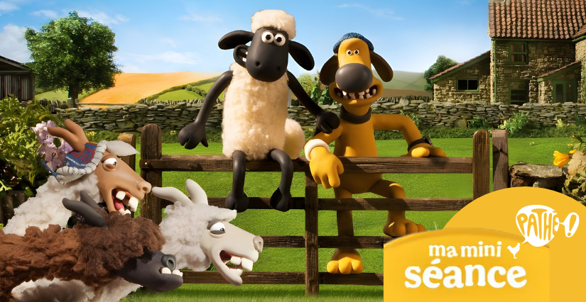 "Shaun le mouton la ferme en folie", mini-séance au cinéma Pathé à Angers