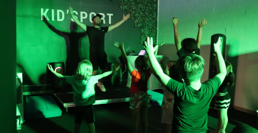 Stage sportif et ludique des vacances de Noël chez Kidsport