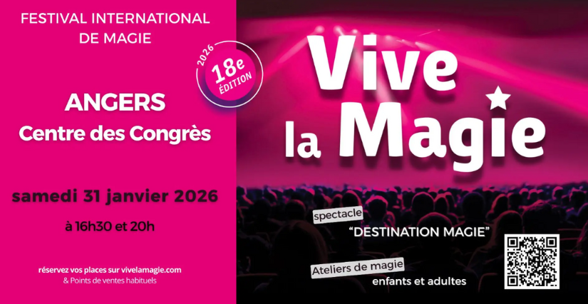 Festival International "Vive la Magie" à Angers