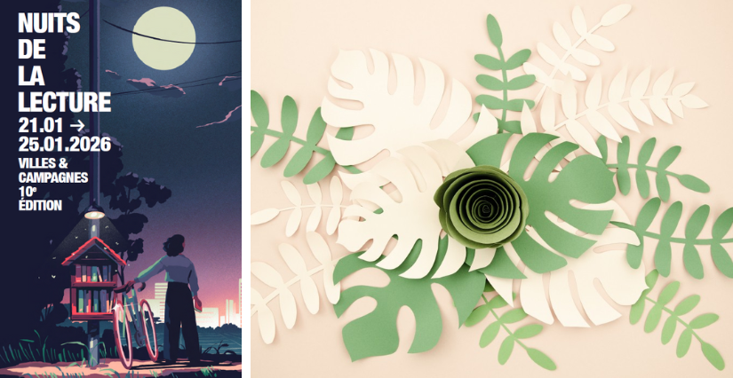 Atelier créatif, dans le cadre des Nuits de la lecture, à la Bibliothèque du Lac de Maine