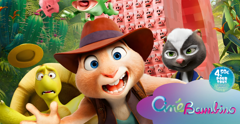 "Hopper et le Secret de la Marmotte", Ciné Bambino au Cinéville des Ponts-de-Cé