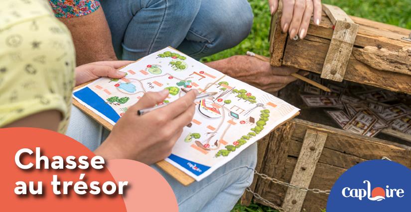 "Chasse au trésor", nouvelle version, chez Cap Loire à Montjean-sur-Loire