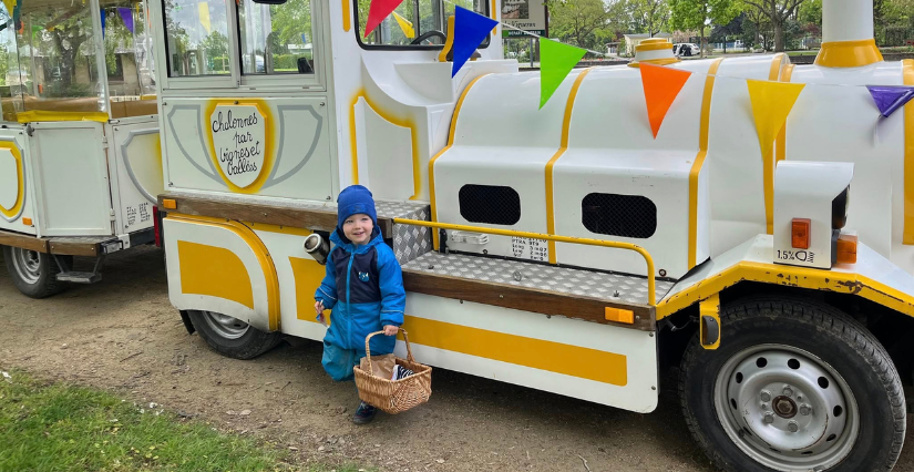 Le P'tit Train de Pâques à Chalonnes-sur-Loire
