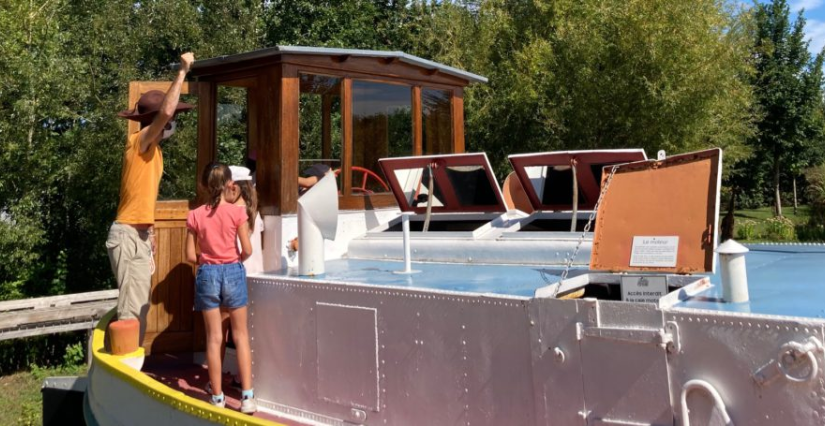 Un anniversaire chez les mariniers et les marinières de Loire avec CAP Loire