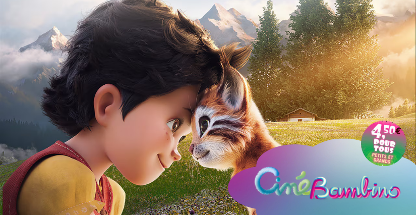 "Heidi et le lynx des montagnes", Ciné bambino au Cinéville des Ponts-de-Cé