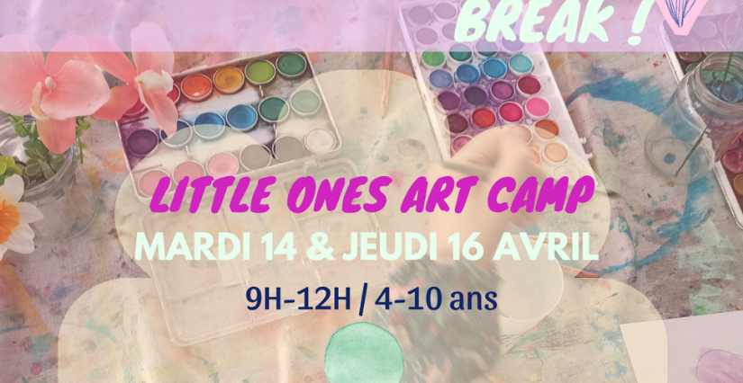 "Little Ones Art Camp", stage créatif avec Cherche and Create à Angers