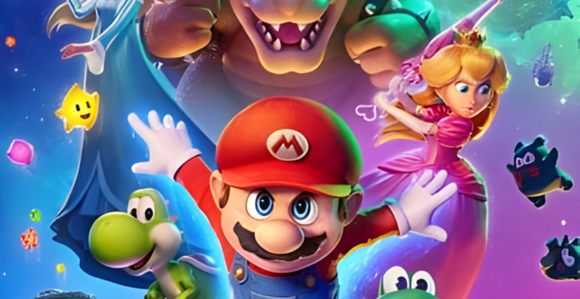 "Super Mario Galaxy Le Film", film en famille au Cinéville des Ponts-de-Cé