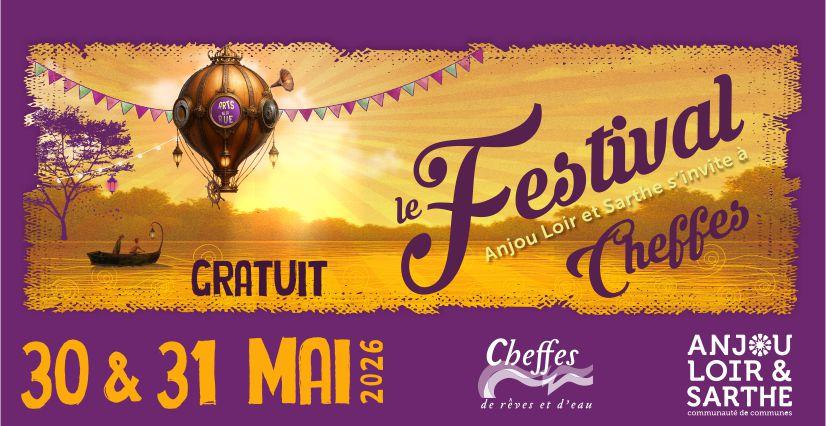 Le Festival d'Anjou Loir et Sarthe s'invite à Cheffes, les 30 et 31 mai 2026