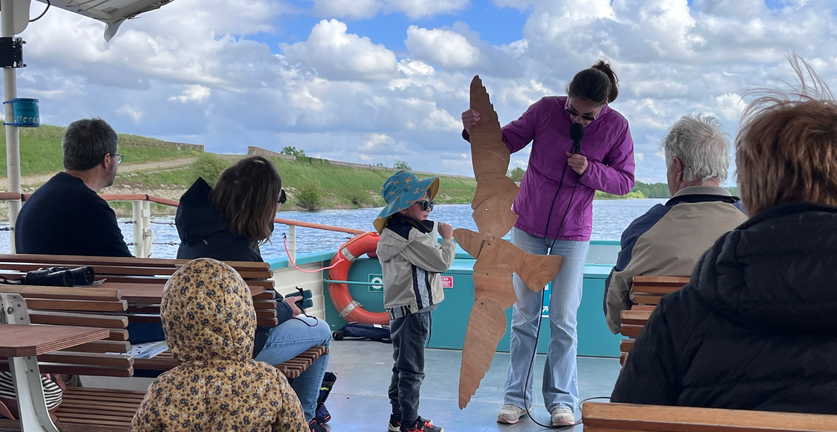Croisière familiale "P'tit Mousse", promo de printemps avec Loire Odyssée