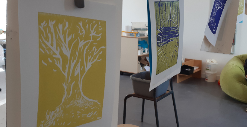 Animation famille "Poésie de papier" au Musée Jules Desbois