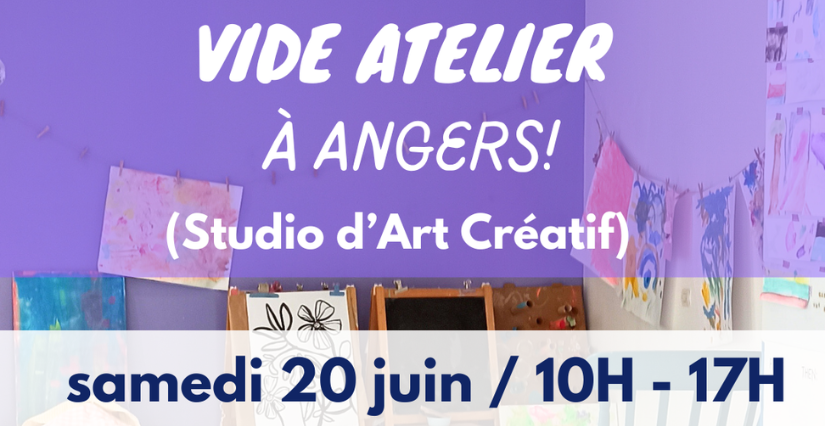 Vide atelier au studio d'art créatif Cherche & Create à Angers