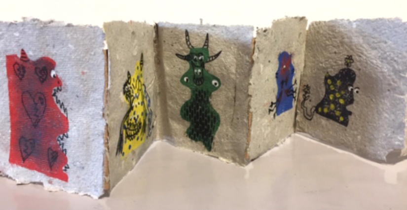 Stage artistique "Déambulations créatives", à L'Ourse bleue à Angers