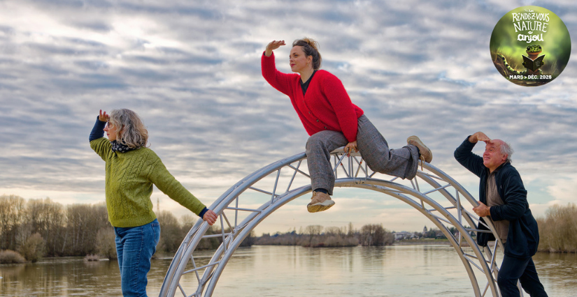Spectacle "Le fleuve ambulant", Esplanade du Lac de Maine à Angers