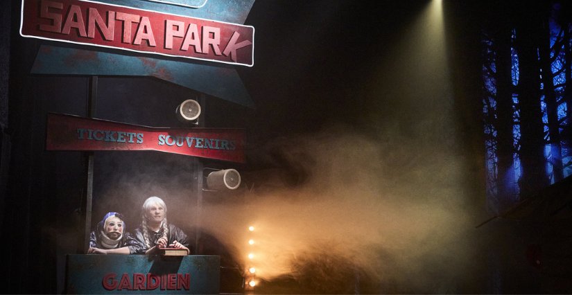 Spectacle "Santa Park", au Quai à Angers