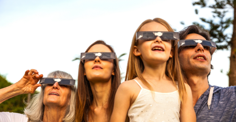 Profitez en famille de l'éclipse de Soleil du 12 août 2026 !
