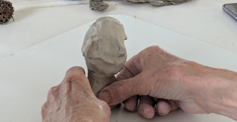 Animation famille "Modelage d’argile" avec Paola Perron au Musée Jules Desbois