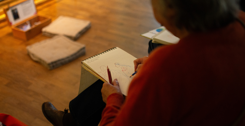 Atelier dessin au Muséum des Sciences Naturelles d'Angers