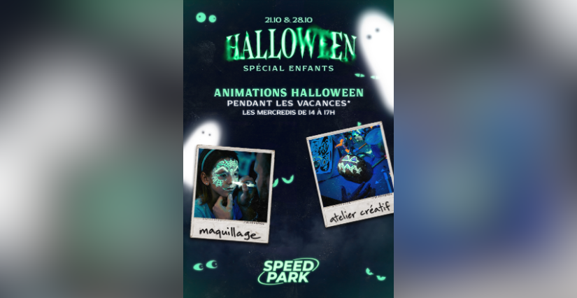  Animations d'Halloween chez Speedpark à Angers - Beaucouzé
