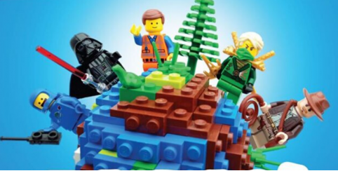 Affichage En Lego Lors D'une Convention Photo éditorial - Image du adulte,  amusement: 164147096