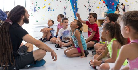 Atelier escalade Bout'chou à Climb Up Angers