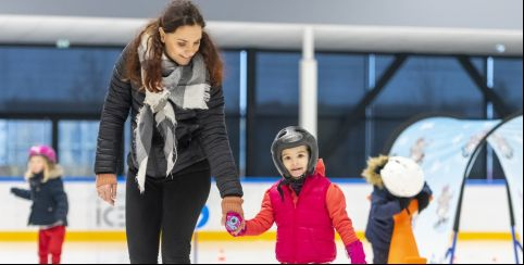 "Jardin des Oursons", atelier patinage à l'IceParc Angers