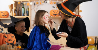 Halloween : maquillage à la peinture végétale // tout public // Maison de l'environnement Angers