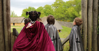 Un anniversaire au château avec le Château à motte